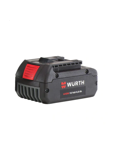 Würth 18V Li-Ion – rigenerazione batteria litio per utensili intensivi