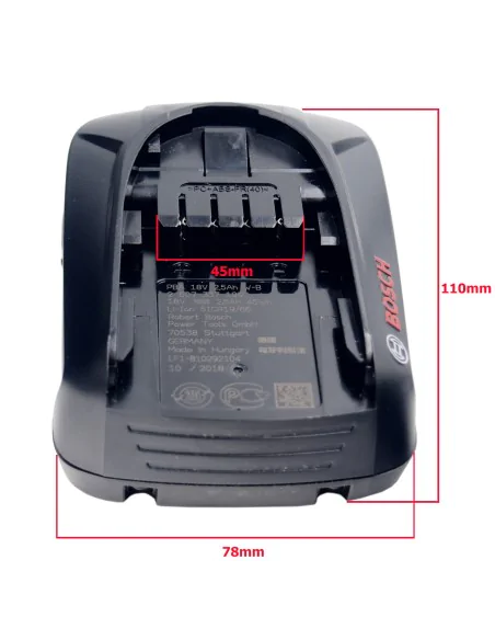 Bosch 18V 2500mAh li-ion