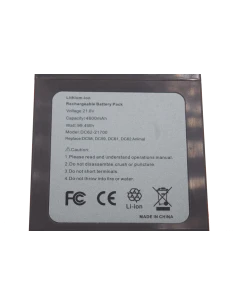 Regeneración Batería de la aspiradora Dyson D63 V6 21,6V 2