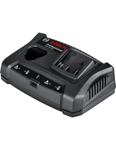 Bosch GAX 18V-30 10,8-12V 14,4-18V Dual Bay Multi-Akkuladegerät met USB 2