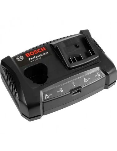 Ładowarka Bosch GAX 18V-30 10,8-12 V 14,4-18 V Dual Bay z portem USB
