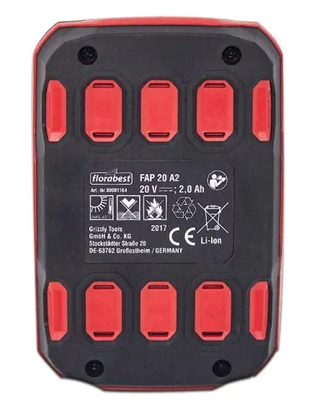 Batteria FloraBest 18V Li-Ion – rigenerazione completa e professionale