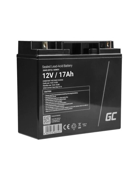Motorcycle battery Green cell 12V 17Ah AGM51