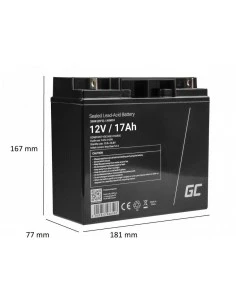 Motorrad-Batterie Green cell 12V 17Ah AGM51 2