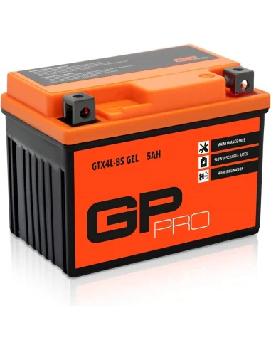 Baterie pro motocykly GP Pro 12V 5Ah GTX4L-BS