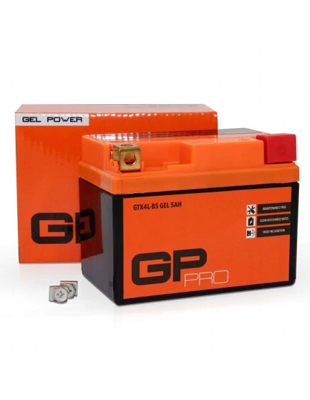 Motorcycle battery GP Pro 12V 5Ah GTX4L-BS