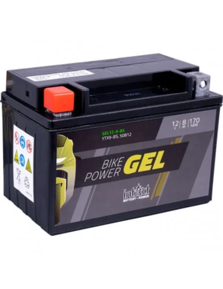 Batteria moto Intact Bike 12V 8Ah YTX9-BS