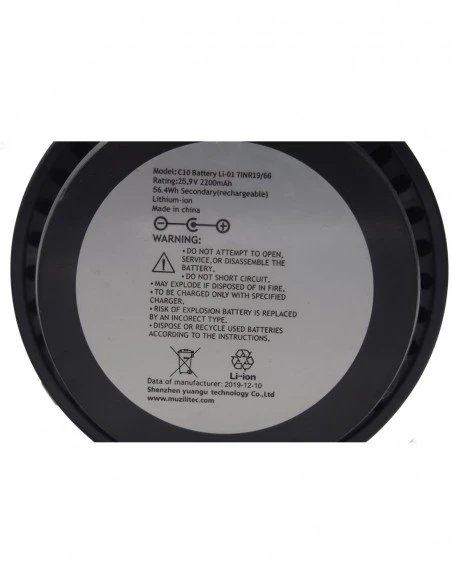 Régénération batterie daspirateur Muzili C10 25,9V