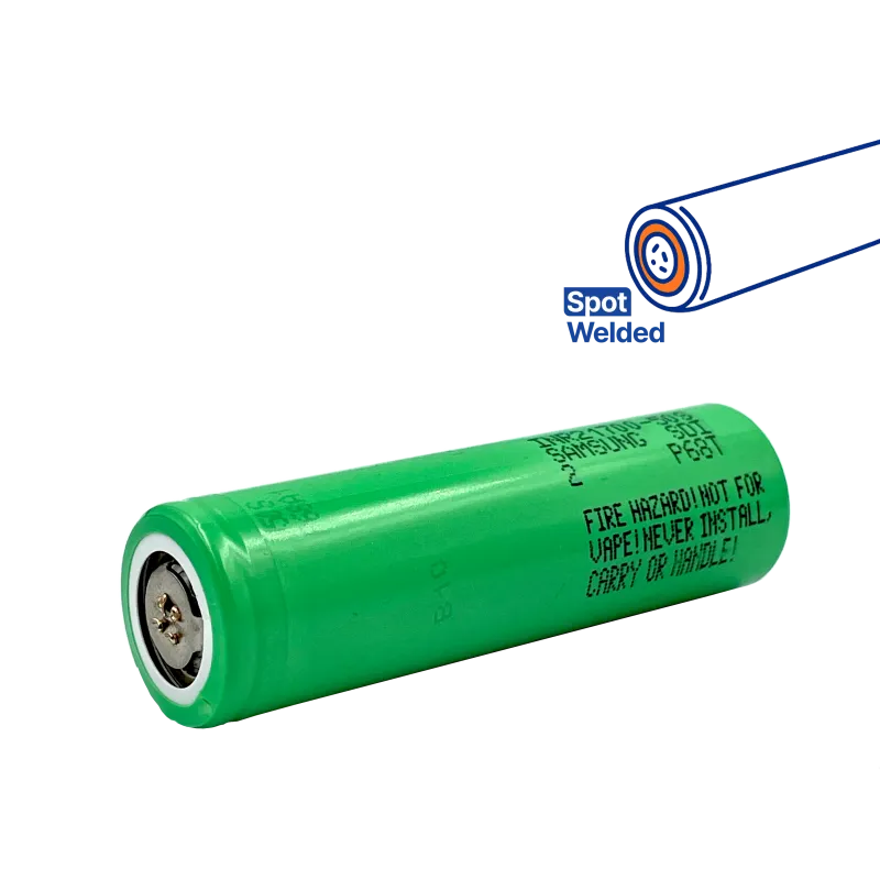 Samsung zellen INR21700-50S 3,7V 5000 mAh Spot welded