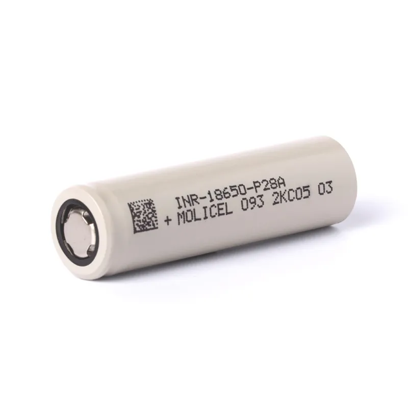 Cellules Molicel INR18650-P28A 3,6V 2800 mAh