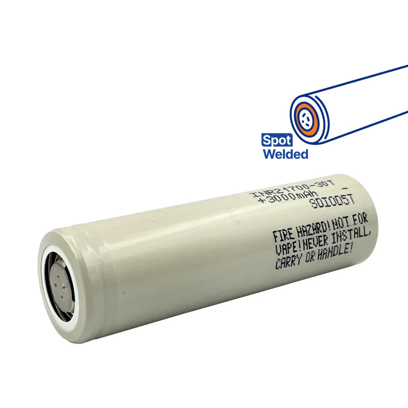 Samsung články INR21700-30T 3,7V 3000 mAh Spot welded