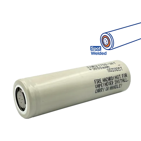 Celdas Samsung INR21700-30T 3,7V 3000 mAh Spot welded