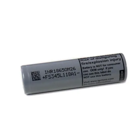 Ogniwo LG INR18650-M26 3,6V 2600 mAh