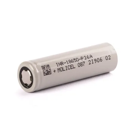 Ogniwo Molicel INR18650-P26A 3,6V 2600 mAh Spot welded