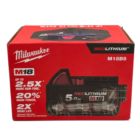 Oryginalny akumulator Milwaukee M18 B5 5,0,Ah 5000 mAh