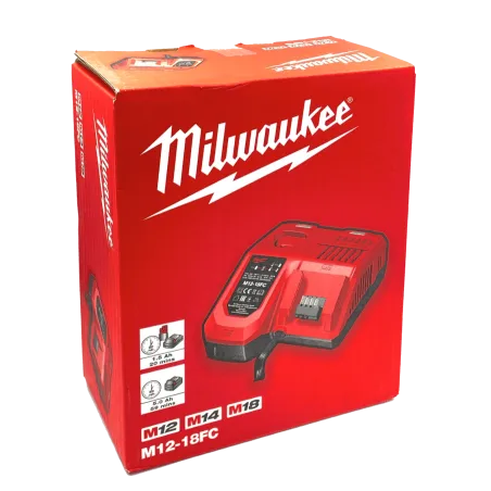 Original Milwaukee M12-18FC Charger for M12, M14, M18