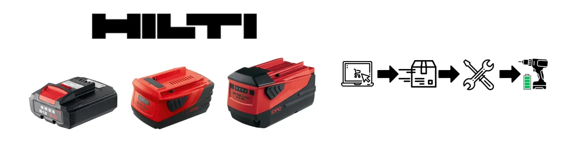 Hilti Battery Regeneration – professional lithium-ion rebuild