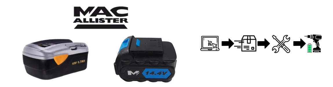 MacAllister battery regeneration – professional and eco-friendly service