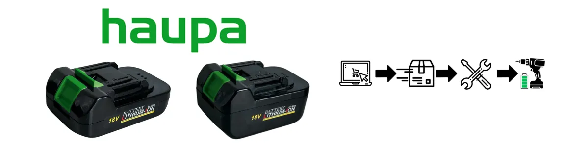 Haupa Battery Regeneration – professional lithium-ion rebuild
