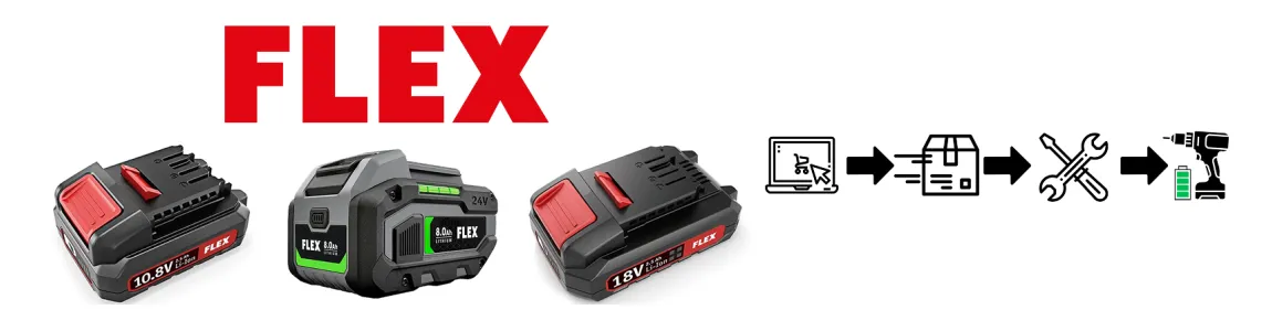 Flex Battery Regeneration – professional service with full warranty