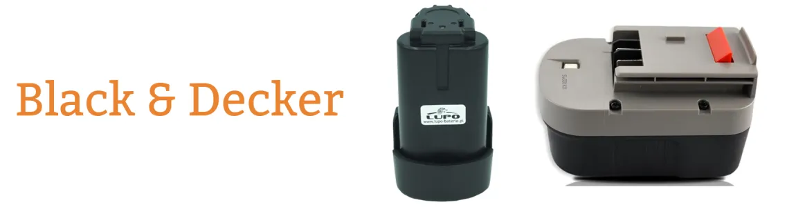 Black&Decker battery – European Li-ion and NiMH power tool packs