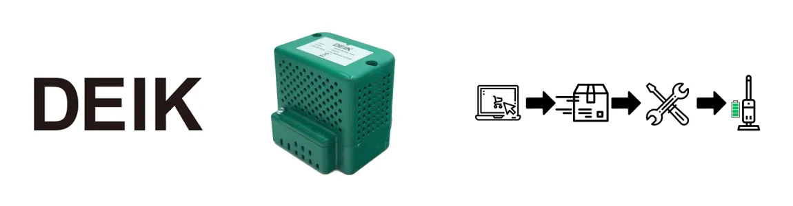 Deik Battery Refurbishment – Vacuum Cleaner Batteries | Professional Service