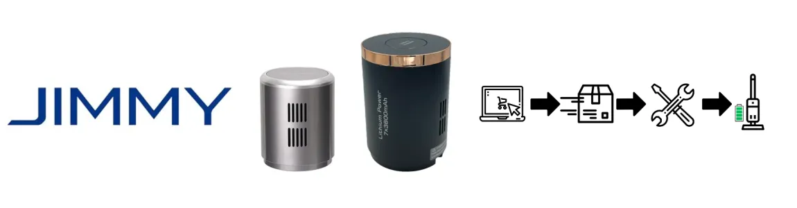 Jimmy Battery Regeneration – Cordless Vacuum Power | Online Shop