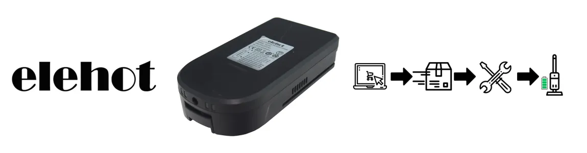 Regeneración Elehot – Baterías de aspiradora | Servicio profesional