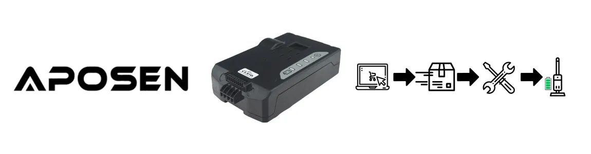 Aposen Battery Refurbishment – Restore Power and Runtime