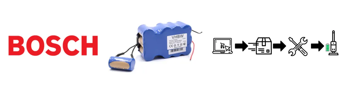 Regeneración baterías Bosch aspiradoras – ahorro y fiabilidad