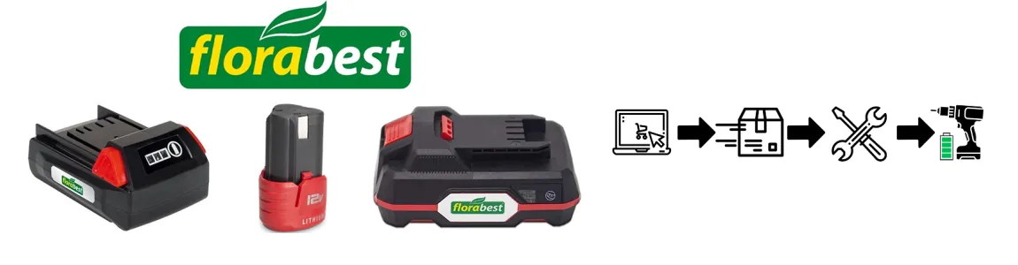 Florabest Battery Regeneration – professional garden tool service