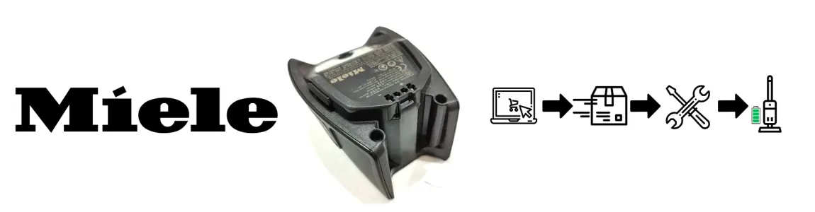 Miele Battery Regeneration – restore vacuum cleaner packs