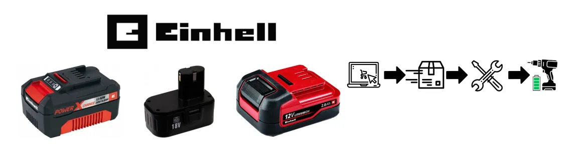 Einhell Battery Regeneration – Professional Rebuild Service with Warranty