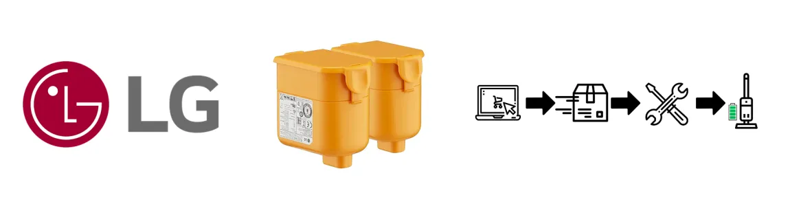 LG Battery Regeneration – restore cordless vacuum power with warranty