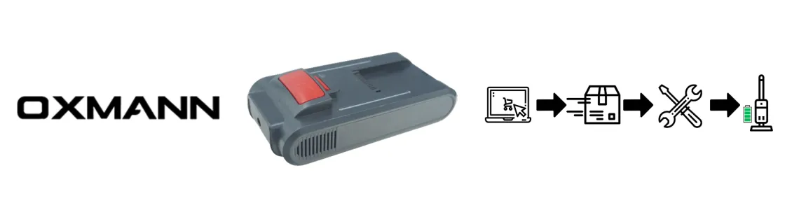 Oxmann Vacuum Battery Regeneration - Professional Service