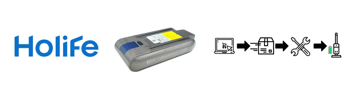 Holife Reconditioning – Vacuum Cleaner Batteries | Professional Service