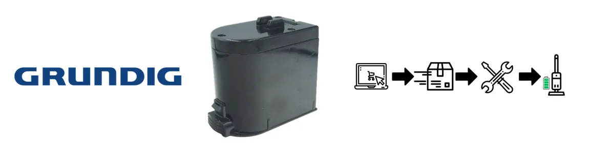 Grundig Reconditioning – Vacuum Cleaner Batteries | Professional Service