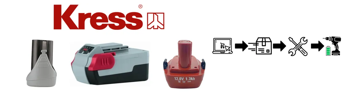 Kress battery regeneration – professional service and warranty